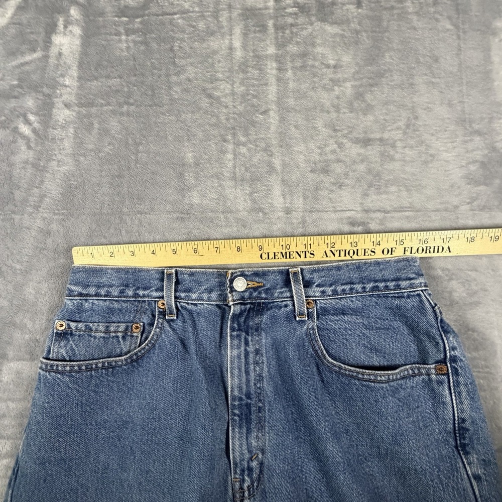 Vtg Levi's 505 Jeans Men's 34x32 Fit 32x32 Blue Denim Straight Leg Boot Y2K 90s - Picture 11 of 16